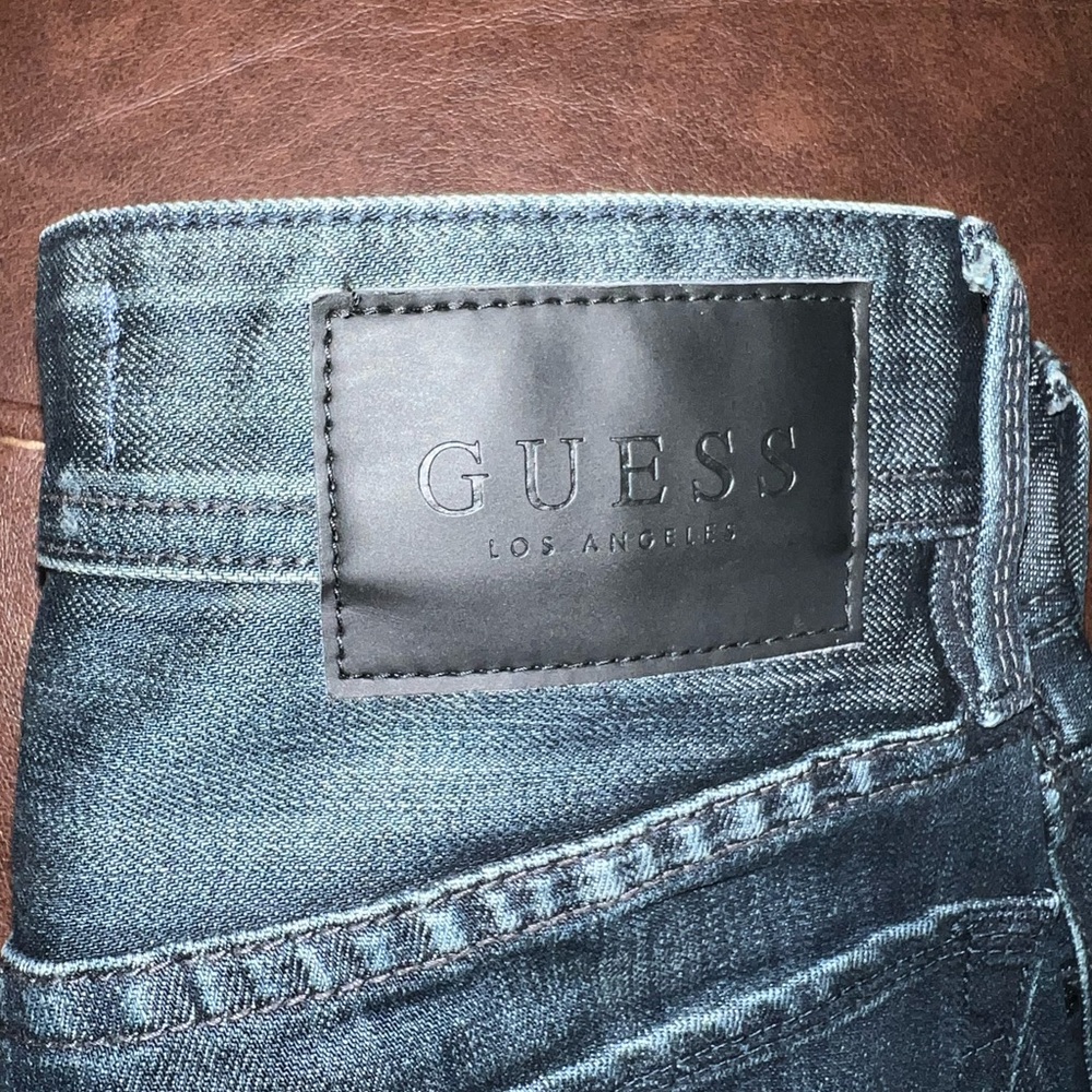 Guess Los Angeles Lincoln Fit Blue Jeans